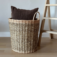 Handgeflochtener mittelgroßer Seegras Korb 'Tera' aus Sri Lanka von Cane Cult.