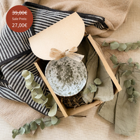 Geschenk Set 'Rivoli' Schüssel & zwei Leinen Servietten
