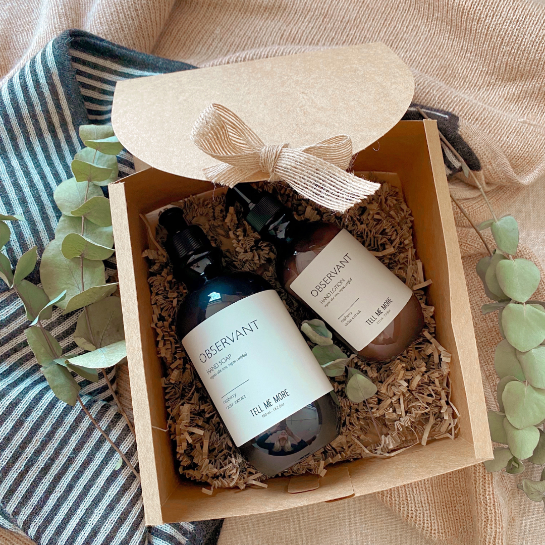 Geschenkset Seife & Handcreme – Vegan & Nachhaltig