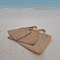 Rattan Tasche, groß