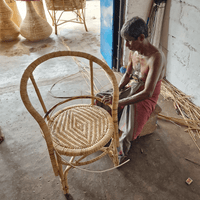 Rattan Tasche, groß