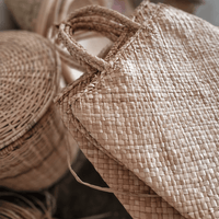 Rattan Tasche, groß
