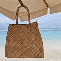 Rattan Tasche, groß