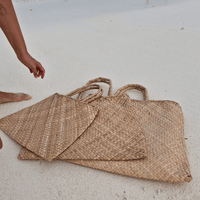 Rattan Tasche, groß