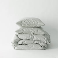 2er Set Kissenbezug Bio-Baumwolle, 65x65 cm Frost