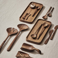 Rustikaler, handgearbeiteter Teakholz-Löffel von Tell Me More – jedes Stück ein Unikat