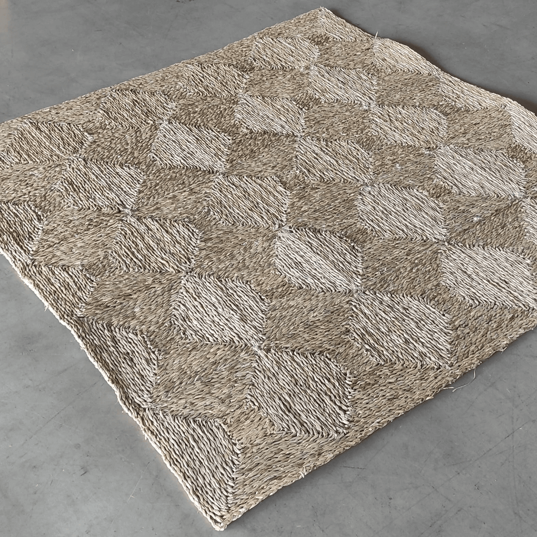 Seegras Teppich mit Struktur, 240x180 cm