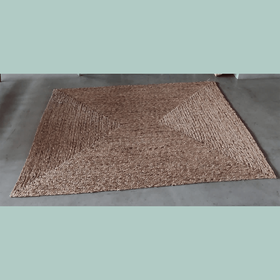 Seegras Teppich ohne Struktur, 240x150 cm