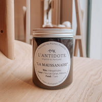 La Maussanaise Duftkerze 150g von L'Antidote, eleganter Raumduft für Wohnzimmer, Schlafzimmer oder Bad, stilvolles Design für gemütliches Interior