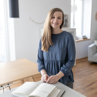 LESS AND ME Journal, aus Apfelpapier, nachhaltiges Schreib- und Kreativ-Set für achtsames Gestalten