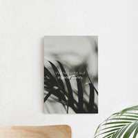 LESS AND ME Poster aus Apfelpapier, nachhaltiges Schreib- und Kreativ-Set für achtsames Gestalten