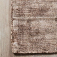 Massimo Copenhagen Karma Teppich in Nougat Braun, weicher Teppich für Wohnzimmer, Schlafzimmer oder Flur, modernes und stilvolles Interior