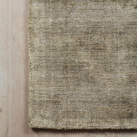 Massimo Copenhagen Karma Teppich in oliv grün, weicher Teppich für Wohnzimmer, Schlafzimmer oder Flur, modernes und stilvolles Interior