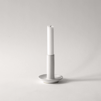 Kerzenständer 'Lou', weiß