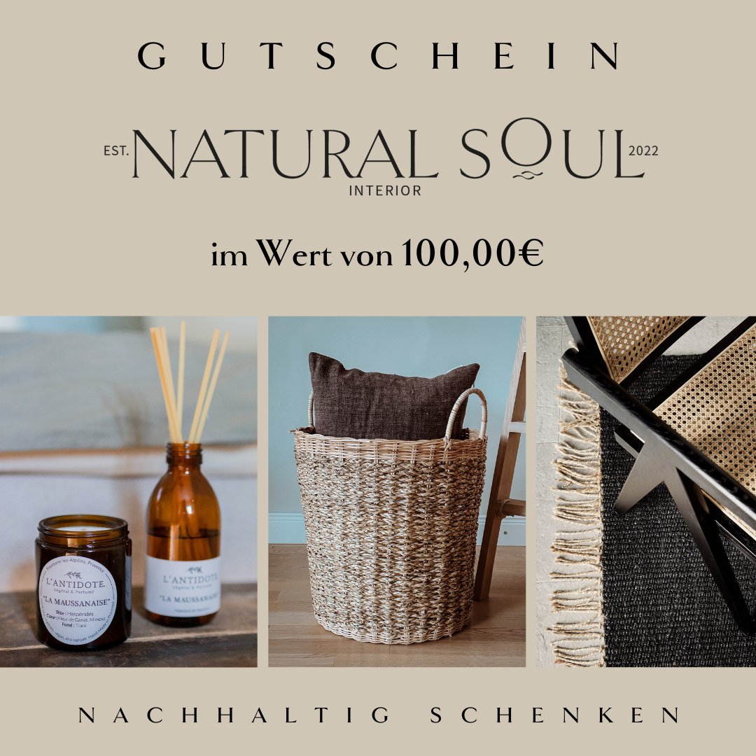 Natural SOUL Interior Geschenkgutschein