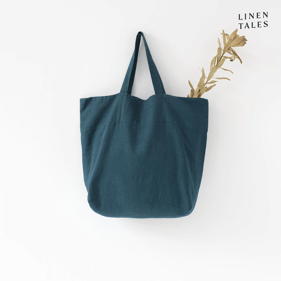 Leinen Tasche, Hazelnut