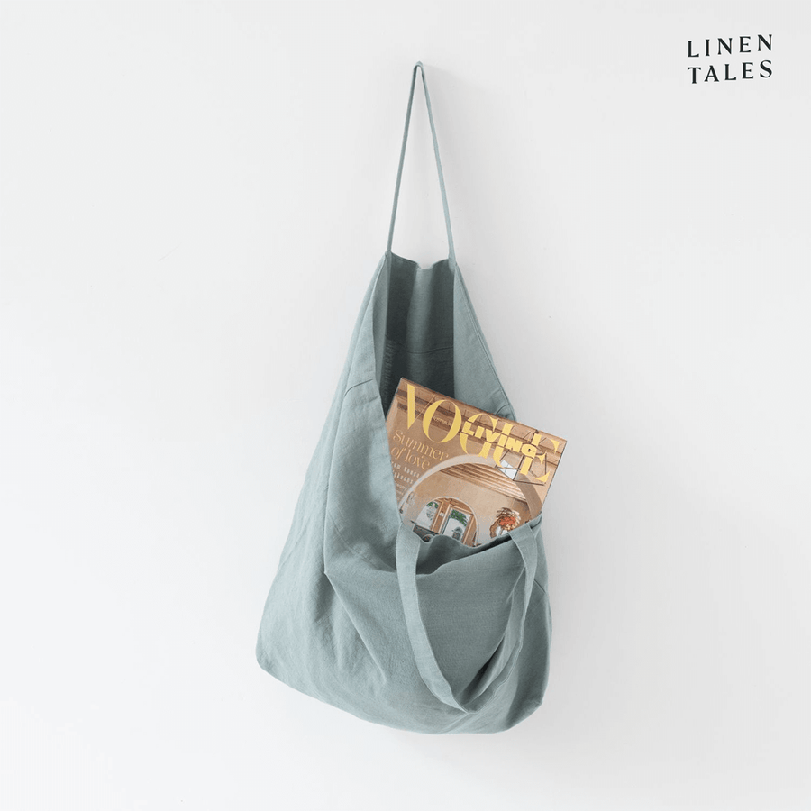 Leinen Tasche, Hazelnut