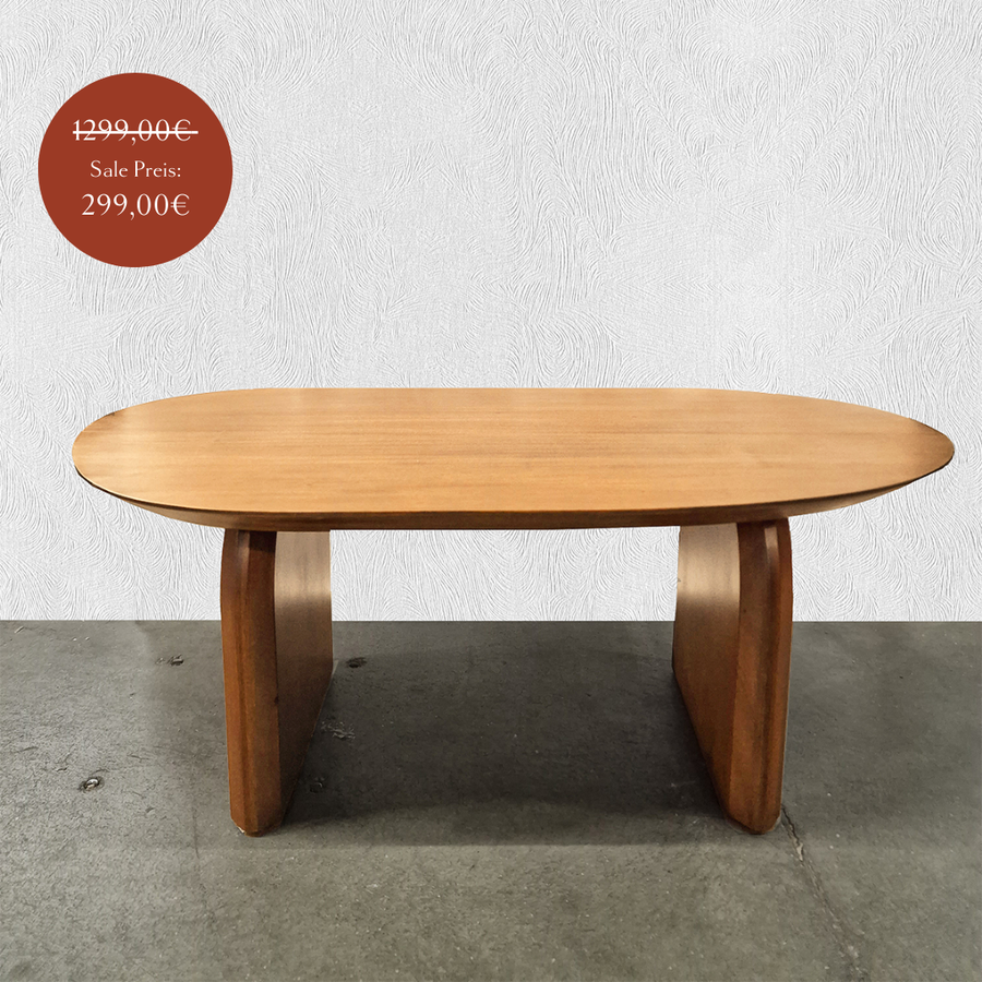 Couchtisch 'Norna', Teakholz in Eichefarben