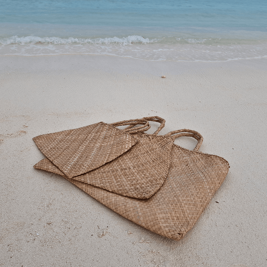 Rattan Tasche, groß