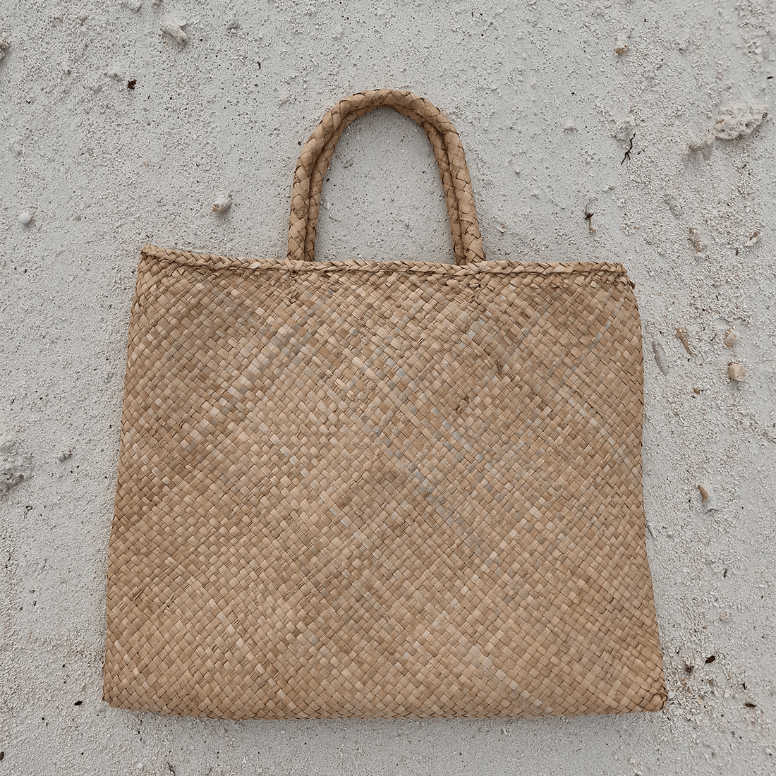 Rattan Tasche, groß
