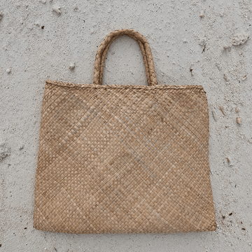 Rattan Tasche, groß