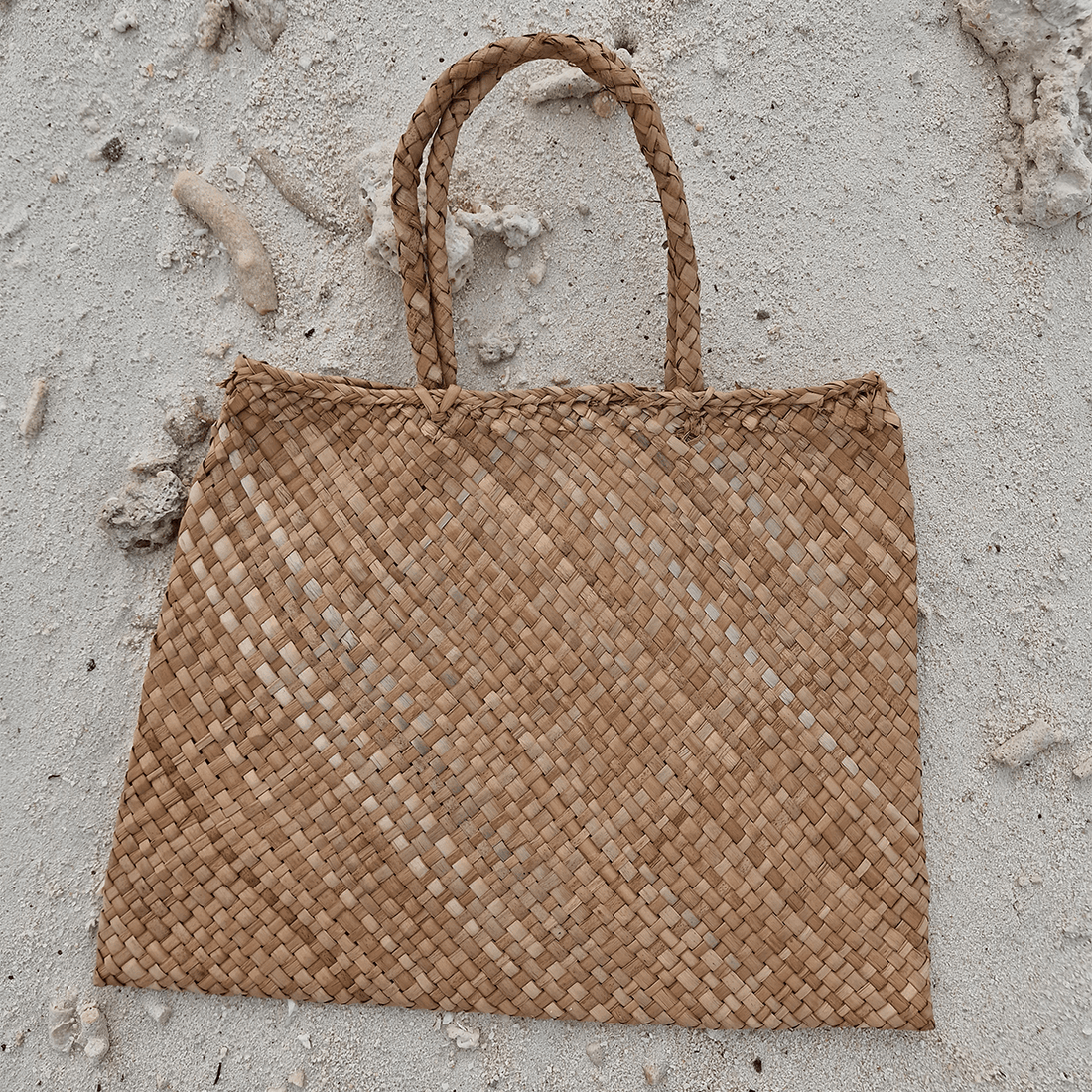 Rattan Tasche, groß