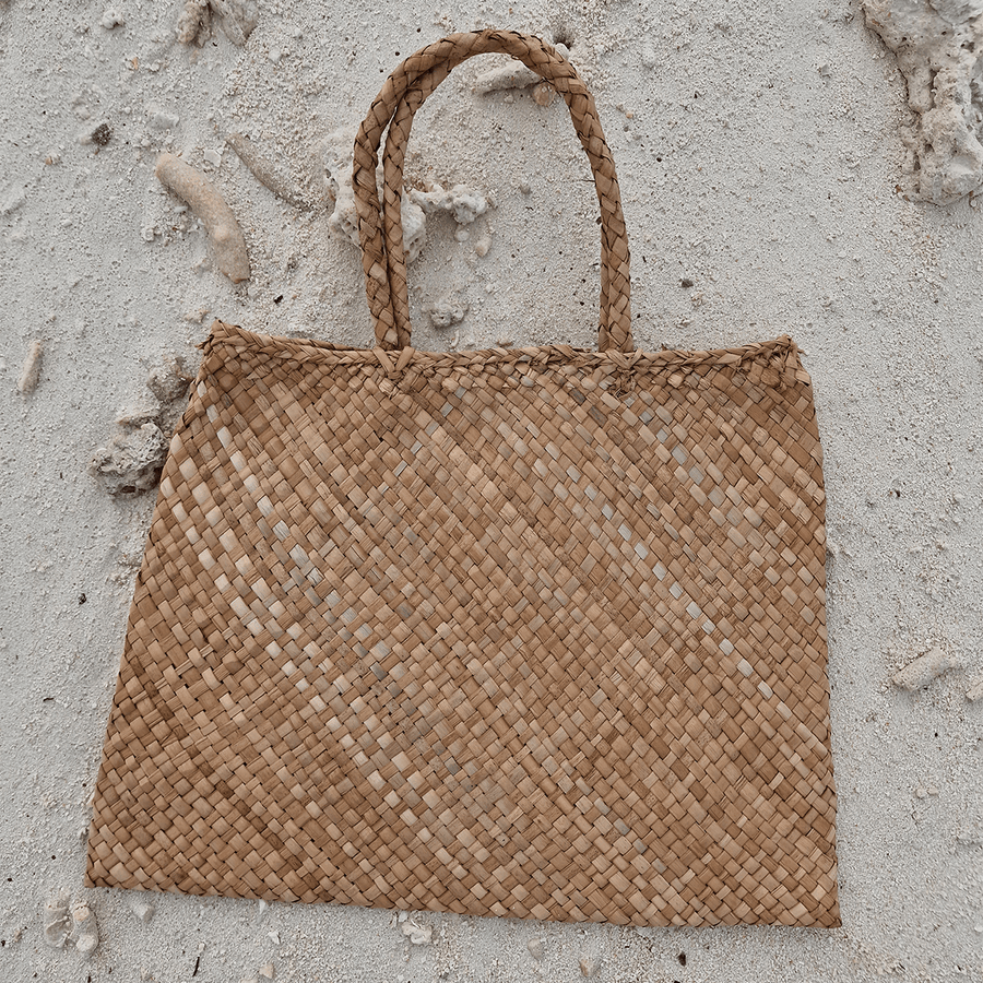 Rattan Tasche, groß