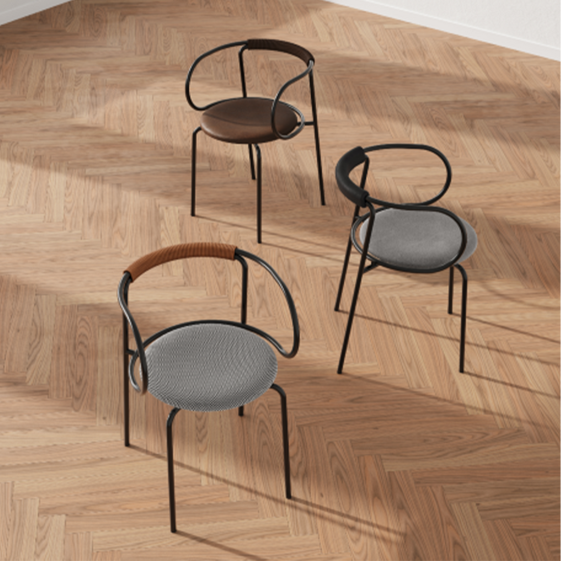 O-Chair, verschiedene Farben