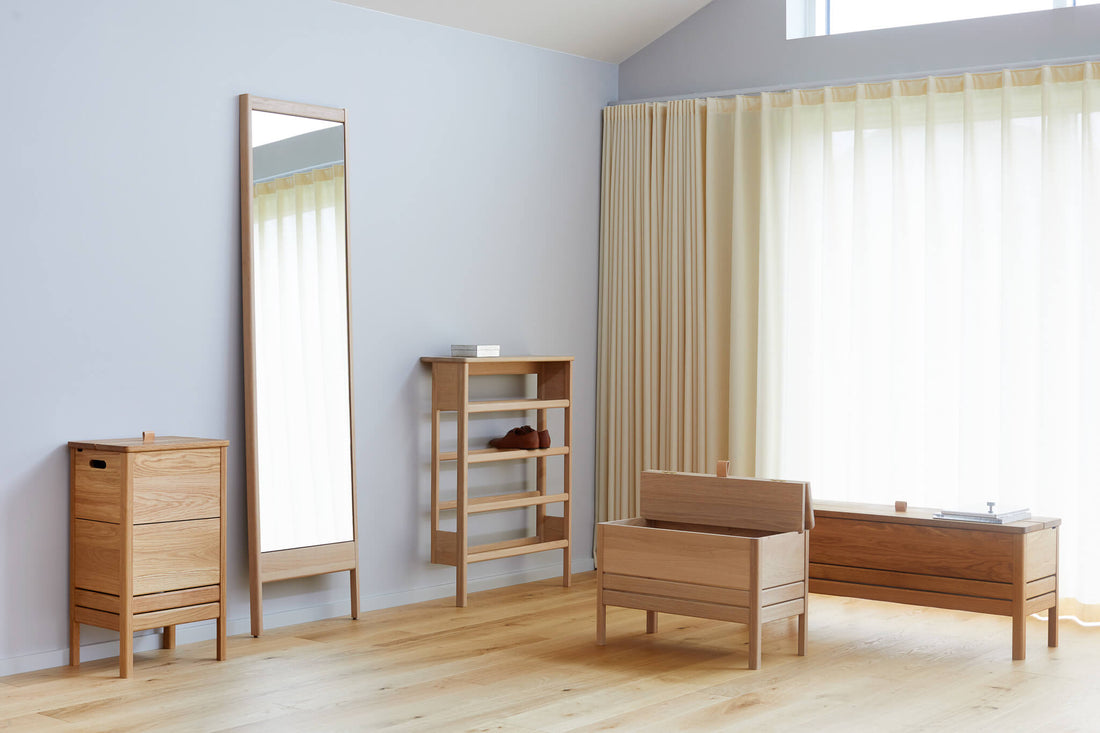 Aufbewahrungsbox 'A Line Storage Bench' 68 cm, verschiedene Farben