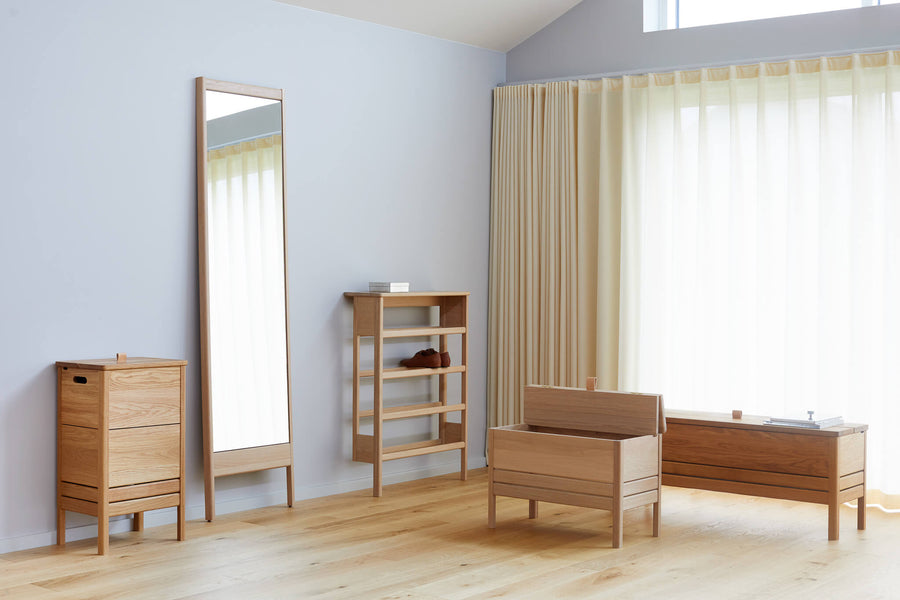 Aufbewahrungsbox 'A Line Storage Bench' 68 cm, verschiedene Farben