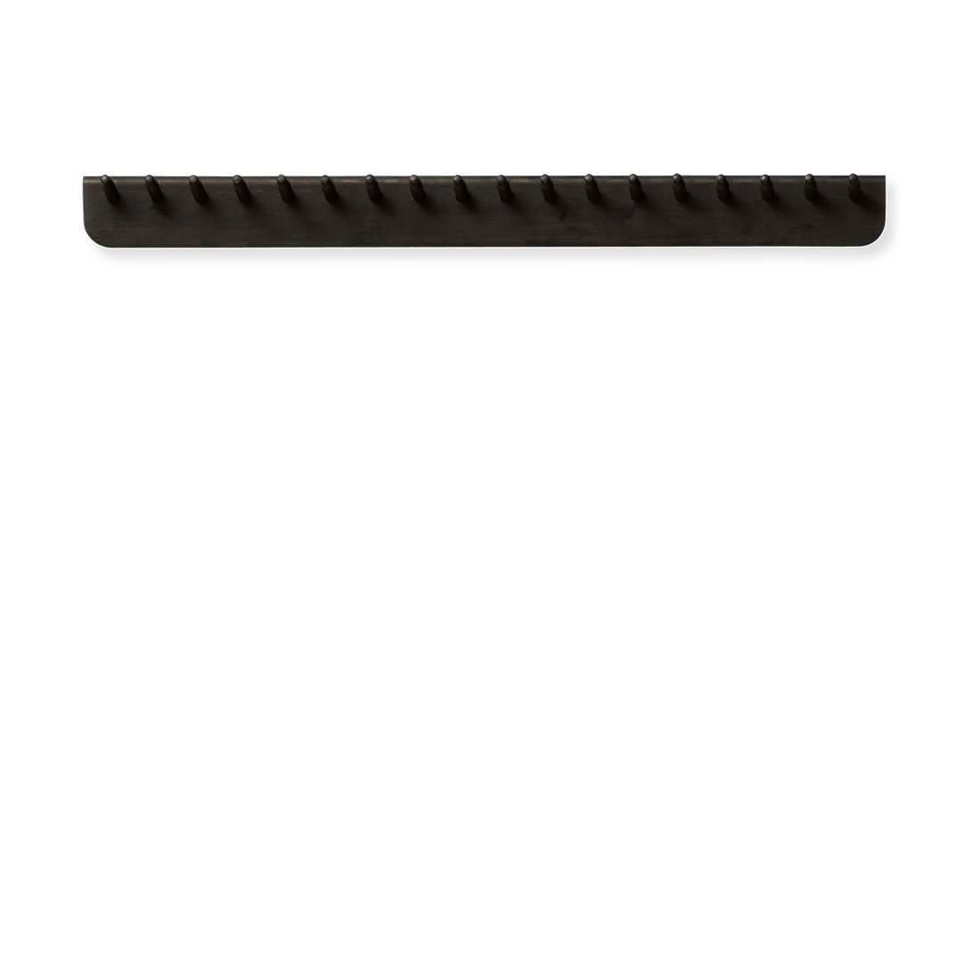 hakenleiste schwarze eiche front 88 cm
