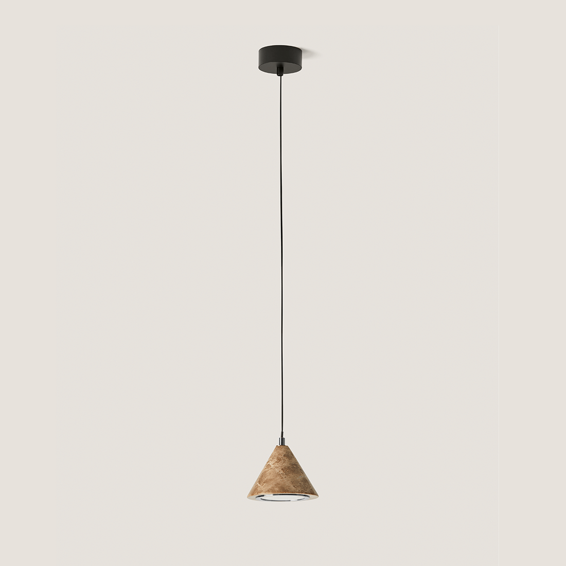 Aromas del Campo Iconic Hängelampe – eleganter Schirm aus finnischem Marmor, modernes Design