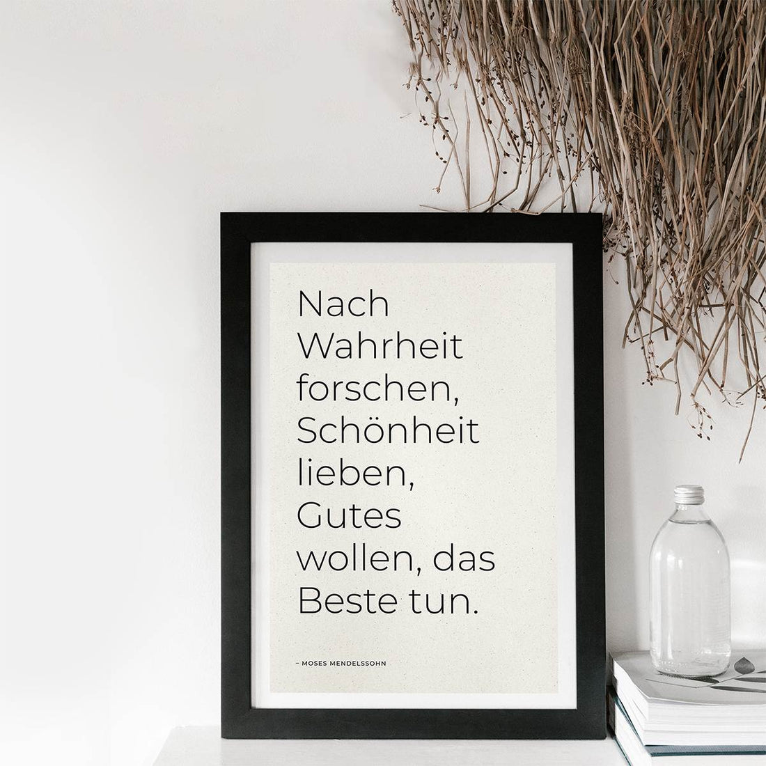 Apfelpapier Poster "Wahrheit"