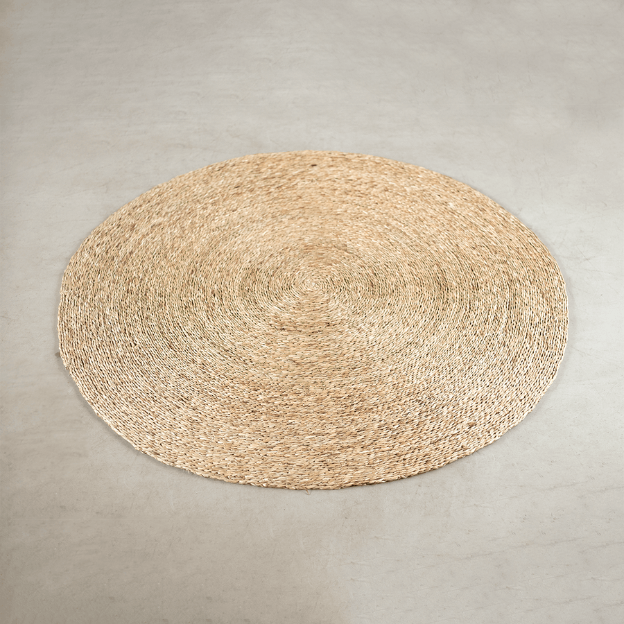 Seegras Teppich rund, 180 cm